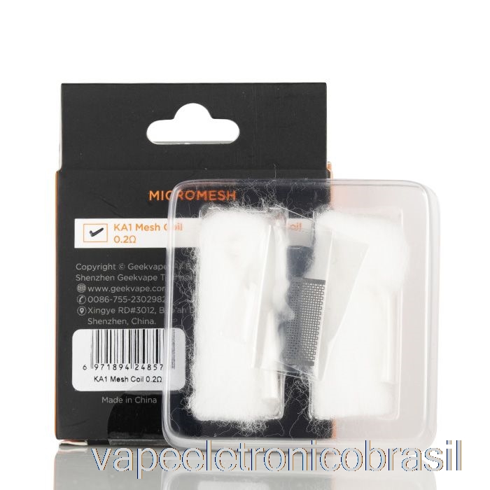 Vape Recarregável Geek Vape Zeus X Micromesh Sheet Coils (2 Folhas) 0.2ohm Ka Micromesh Coils